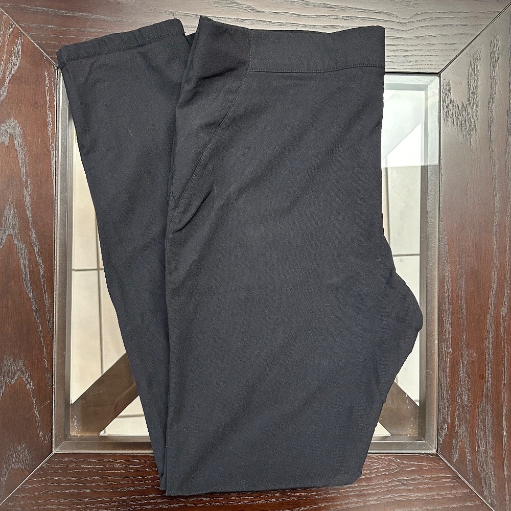 *PRINCESS VERA WANG* Black Stretch Fashion Straight Leg Formal Pants Size XL